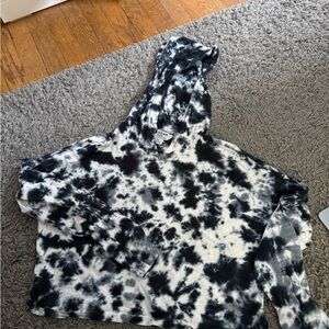 Urban Outfitters Monochrome Tie-Dye Hoodie